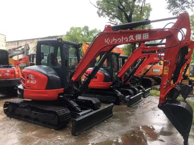 China Used Kubota KX163 Mini Excavator Hydraulic Crawler Excavator Original Engine for sale