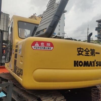 China Excavadora hidráulica de 13 toneladas de segunda mano Komatsu PC120 Excavadora en venta