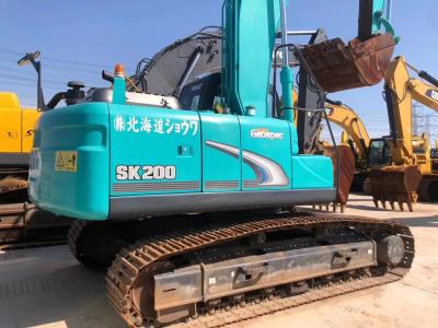 China 20 Ton Hydraulic Excavator Used Kobelco 200 Excavator For Road Construction for sale