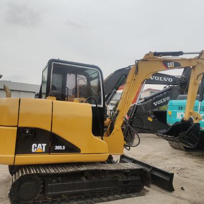 China 5 Ton Crawler Type CAT 305.5 Second Hand Excavators Good Quality for sale
