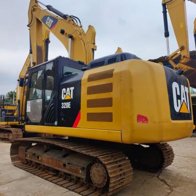 China Crawler Type Used CAT 320E Excavator With Backhoe Bucket Original High Quality for sale