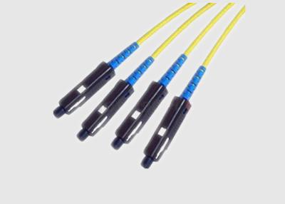 China Simplex 50/125 MU Connector 2.0mm  Optical Fiber Pigtail for sale