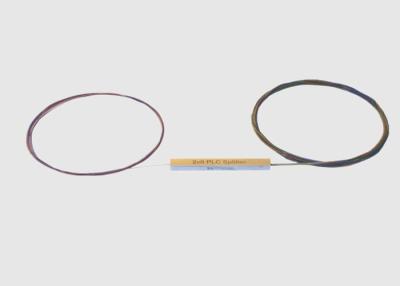 China Divisor desencapado do cabo de fibra ótica do PLC 2x8 do tubo de aço 250μM à venda