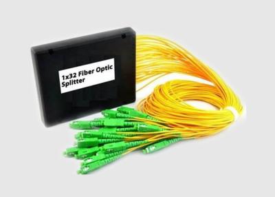 China SC/APC ABS Module Pigtailed 1x32 Fiber Optic Cable Splitter for sale