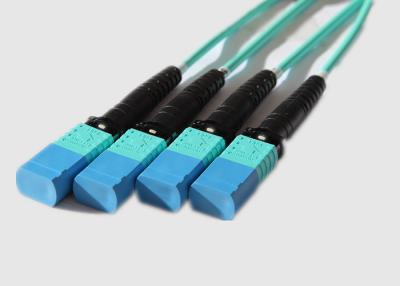 China 12 Core OM4 MTP Trunk Cable for sale