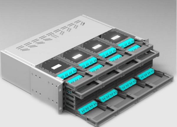 Quality 3×16F High Density 24F Intelligent 2U HD Patch Panel for sale