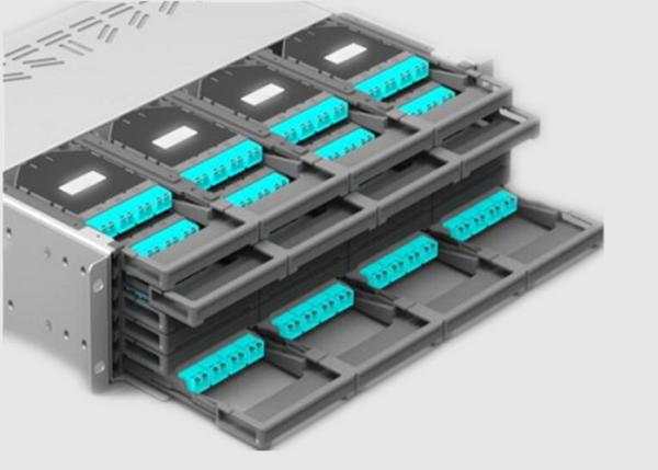 Quality 3×16F High Density 24F Intelligent 2U HD Patch Panel for sale