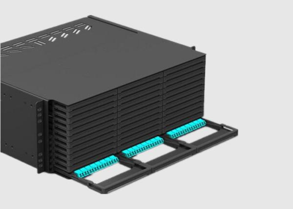 Quality 4U 576 Cores LC To MTP Single Mode Fiber Patch Panel for sale