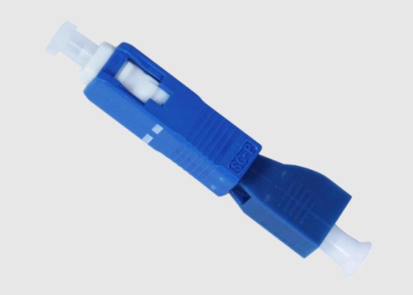 Quality Blue FTTH Male To Female Fiber SC To LC Adapter for sale