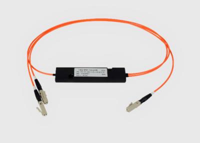 Chine La boîte 1×2 d'ABS de connecteurs du mode unitaire LC a fondu les coupleurs optiques de fibre à vendre