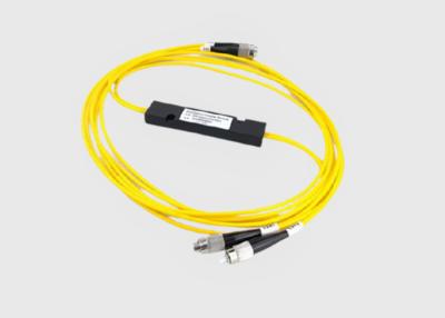 China ABS Box Single Mode FC/UPC 1 To 2 Fiber Optic Cable Splitter for sale