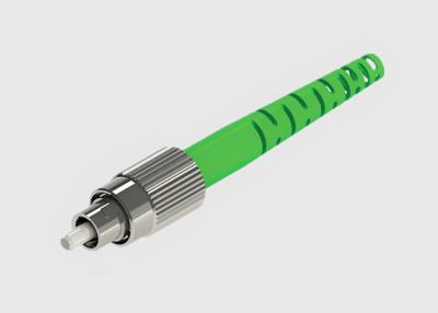 China High Capacity 3.0mm Pre-Polished Green Color FC APC Fiber Optic Connectors for sale
