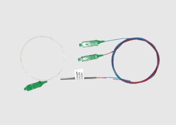 Quality SM Standard 1X2 Fiber Coupler 1310nm 1550nm 1M Fiber Long 900um Type for sale