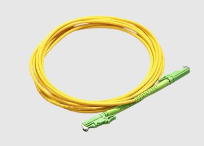 China Single Mode OS1 Simplex 2 Meters Fiber Patch Cables E2000 To LC for sale