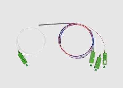 China Ultra clasifique el acoplador óptico del divisor de la banda ancha del acoplador 1×3 del cable de fribra óptica 1525-1565nm en venta