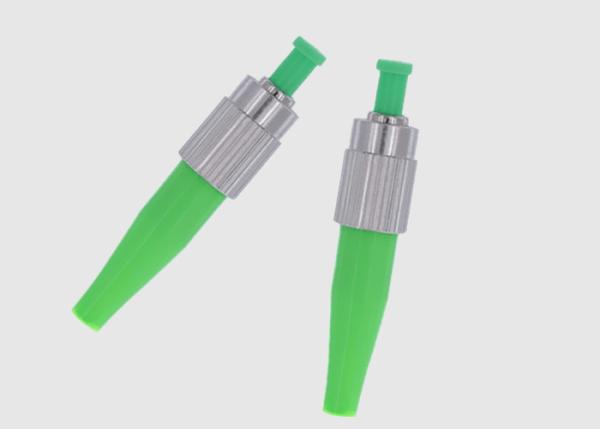 Quality Simplex Single Mode FC APC Fiber Optic Connector For Patch Cords for sale