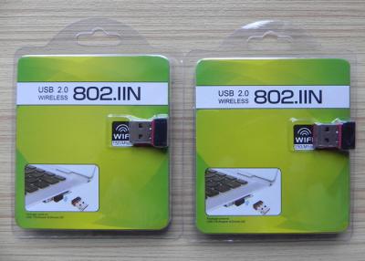 Chine Adaptateur réseau sans fil en gros de l'usine 150Mbps mini USB USB 802.11N avec le jeu de puces de RALINK RT7601 à vendre
