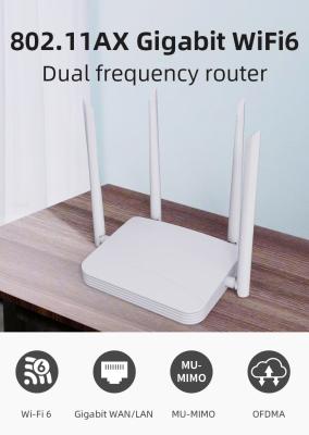 China CPE 802.11ax Gigabit 1000Mbps WiFi Cellular Router WAN LAN OFDMA MU MIMO for sale