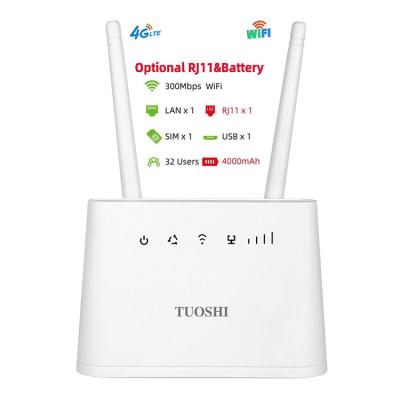 China Universal Portable 4G WiFi Modem Fast Lte Upload 51.0Mbps Max Download Speed 150Mbps for sale