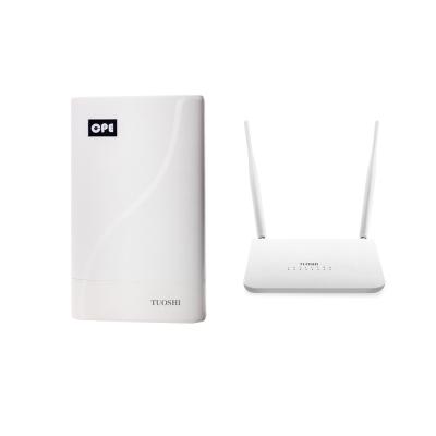 China 300mbps CPE 4G Wireless Router 802.11a Inbuilt 5dBi Antennas for sale