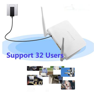 China 32 Users 300Mbps 3G 4G LTE CPE Wireless Router Support SIM Card for sale