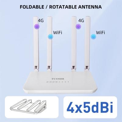 China Cat 4 Antenna CPE FDD TDD 4G Modem Wireless Router LTE Wifi Module With Sim Card Slot for sale