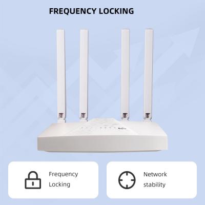 China Rj11 Port 4G Load Balancing Router 300Mbps Wifi CPE Lte FDD TDD Modem For Buses for sale
