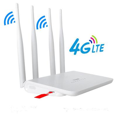 China 3G 4G LTE Wireless CPE Router 4LAN 2.4G 300Mbps For Home Camera TV LAPTOP for sale