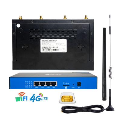 China 32User 300mbps 4G Industrial Router Cat4 Cellular CPE Unlock Wireless Wifi for sale