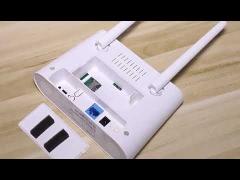 Voice Calling CPE 4G SIM Router With RJ11 RJ45 Interface