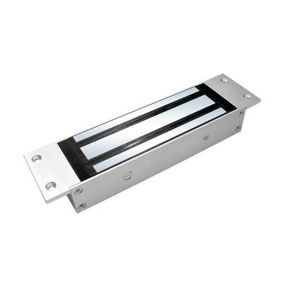 China 500KG/1200LBS Flush Mount Electromagnetic lock with RED/Green LED light(Lock status monitoring). for sale