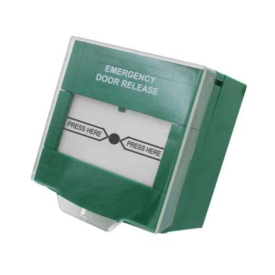 China 709G DPDT Resettable Green Emergency Call Point,With English Letter for sale