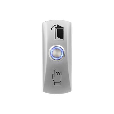 China R30LD NO/COM Mini Surface-Mount Zinc Alloy Door Release Push Button,With LED Light for sale