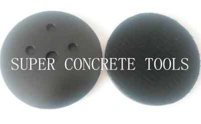 China 100MM Velcro Holder For magnetic Floor Grinders Plate Suit Velcro Backed Concrete Pads for sale