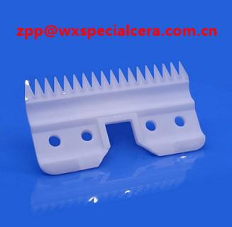 China Zirconia Ceramic Blade Utility Knife Hair Clipper 6g/Cm3 Density for sale