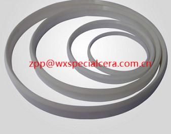 China Witte Ceramische Ring For Ink Cup Pad-de Machinevervangstukken van Printerceramic pad printing Te koop