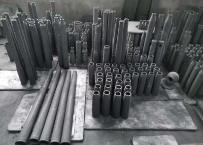China Black SIC Ceramic Tube Elasticity 300-330 Gpa Density 3.02g/Cm3 for sale