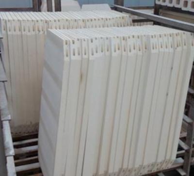 China Refractory Cordierite Mullite Ceramics Plate Board Kiln Lightweight Refractory for sale