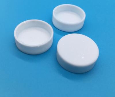 China Engineering Laser Technology Small Micro Crystal Glass Macor Ceramic Machining Cover Lid for sale
