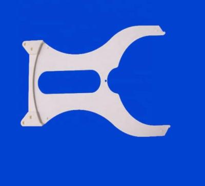China Hochfeste Tonerde-keramischer Arm der Stärke-Halbleiter-Keramik-99,5% mit y-Form zu verkaufen