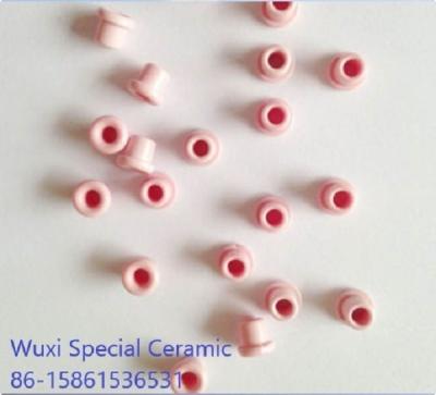 Κίνα Al2O3 κλωστοϋφαντουργικών προϊόντων δαχτυλιδιών αλουμίνας υψηλής αγνότητας κεραμικές οπές κεραμικής προς πώληση