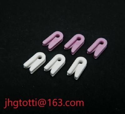 China Wear Resistant AL2O3 Ceramic Parts Thread Guides For Textile Machinery for sale