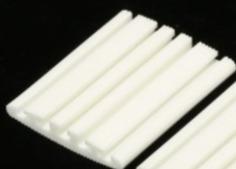 China White Insulating Steatite Ceramics Cement Resistor For Car Automotive Industrial for sale