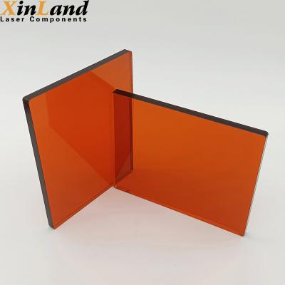 China Ambor 190-540nm Laser Protection Window Square Acrylic Sheet for sale