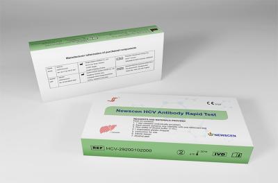 China CE Qualitative Detection 35uL Whole Blood Hepatitis Rapid Test Kit for sale