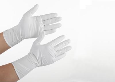 China FDA 300mm 14Mpa Medical Examination Nitrile Gloves for sale