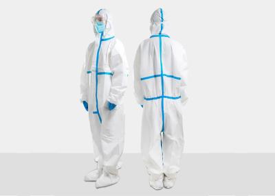 China SMS Medical Protective Coverall for sale
