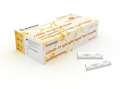 China FDA Venipuncture IgG IgM Rapid Coronavirus Test Kit for sale