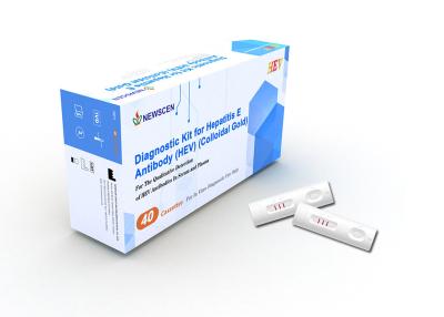 China Whole Blood HEV Qualitative IgG IgM Hepatitis Rapid Test Kit for sale