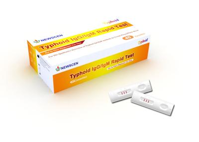 China Home One Step In Vitro Diagnostic Typhoid IgG IgM Rapid Test for sale